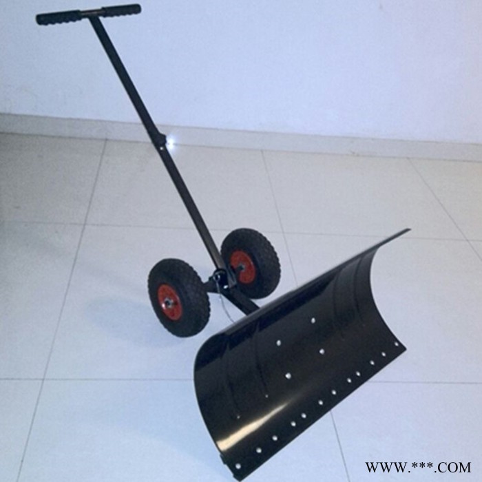 手推式推雪锹冷轧钢板人工手动轮式推雪车便携式清雪铲参数图3