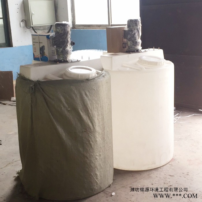 铭源环境JYZZ-001 循环水系统自动加药 絮凝剂溶解加药系统 小型一体化加药装置 气浮机加药装置图2