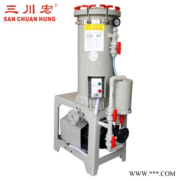 三川宏电镀过滤机耐酸碱耐腐蚀电镀液过滤电镀过滤器图4