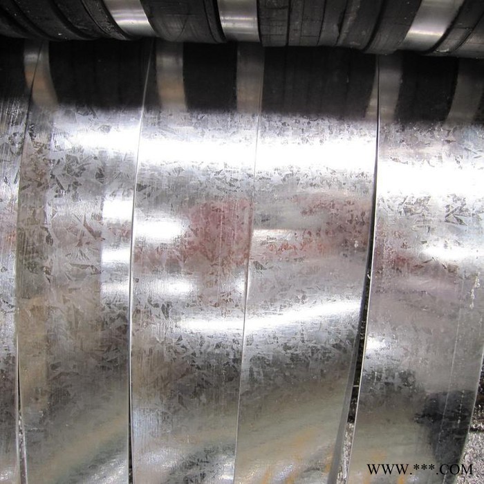 Q195热镀锌带钢 收卷开平分条 黑退冷轧带 天津产地图2