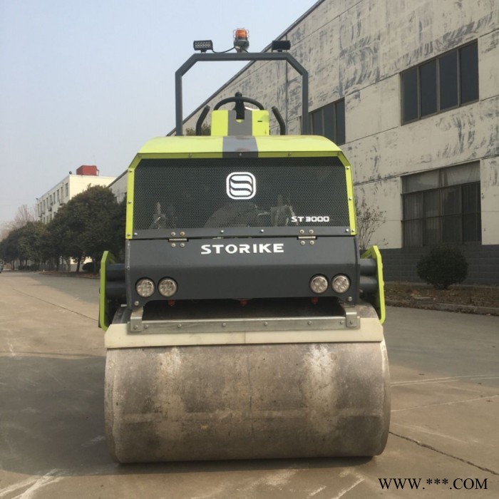 3吨2吨1.5吨全液压压路机北京国三三缸水冷轧道机振动碾压实机压土机图3