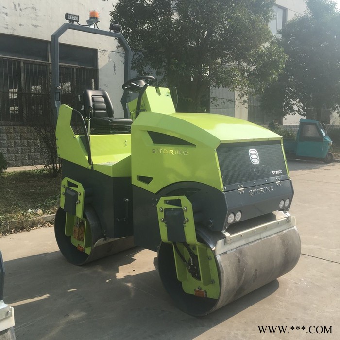 3吨2吨1.5吨全液压压路机北京国三三缸水冷轧道机振动碾压实机压土机图6