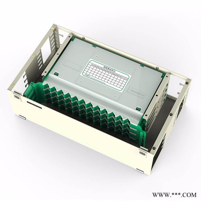 胜为厂家 19英寸机架式ODF配线架 冷轧板 48芯ODF光纤配线架箱体含空盘图4