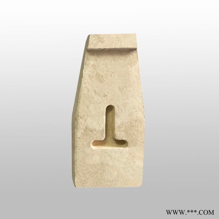 高铝丁字砖 电阻炉用搁丝砖 批发粘土质高铝质耐火砖 可定制尺寸图4