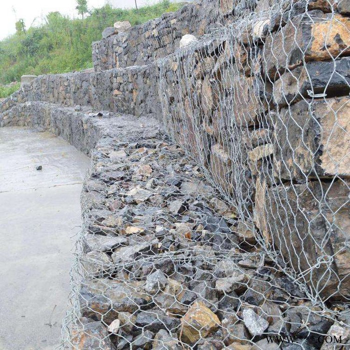 生态石笼护坡 电镀锌石笼网 电镀锌石笼网 灵活性顺欧图3