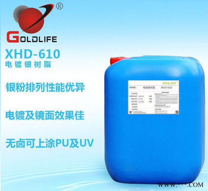 ATHLANT XHD-610 烷基醚化改性电镀银树脂图2