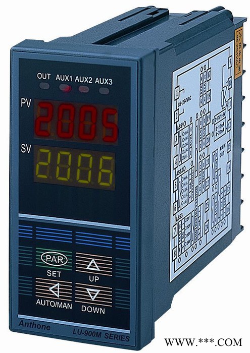 锅炉温度调节器,马弗炉,电阻炉温度调节仪表,LU-907M智能温控仪表图2