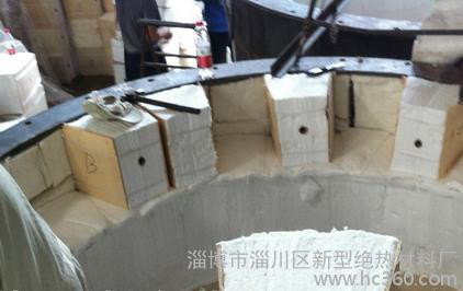 供应井式电阻炉里面装的耐火棉 陶瓷纤维模块 大小头纤维模块图2