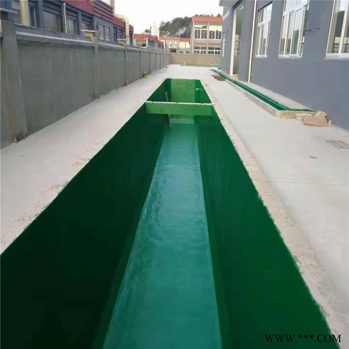 上纬防腐涂料 电镀池防腐 混凝土水池防腐FRP衬里定制施工图6