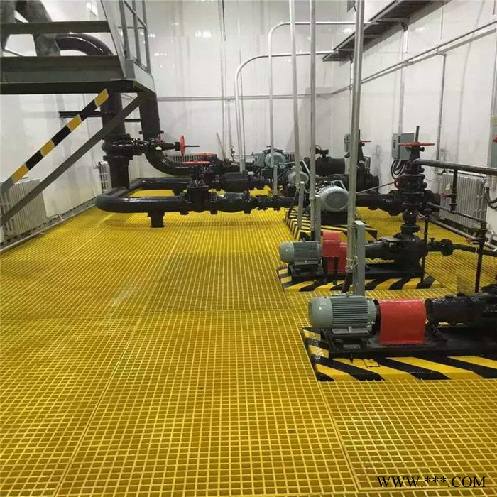 电镀厂玻璃钢格栅 排水沟盖板安装方便图2