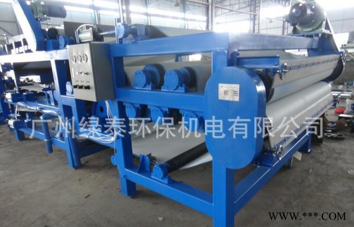电子电镀行业污泥去除水分设备带式压滤机带式脱水压榨机械图2