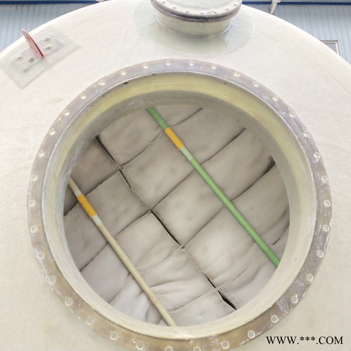 恒石04玻璃钢反应罐储罐卧式罐电镀罐槽定制厂家图4