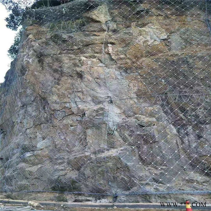 继乾 防护边坡公司  供应定做 电镀锌钛克网  边坡主动拦石网图5