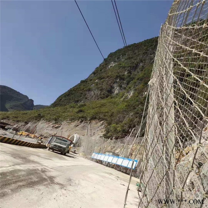 继乾 防护边坡公司  供应定做 电镀锌钛克网  边坡主动拦石网图8