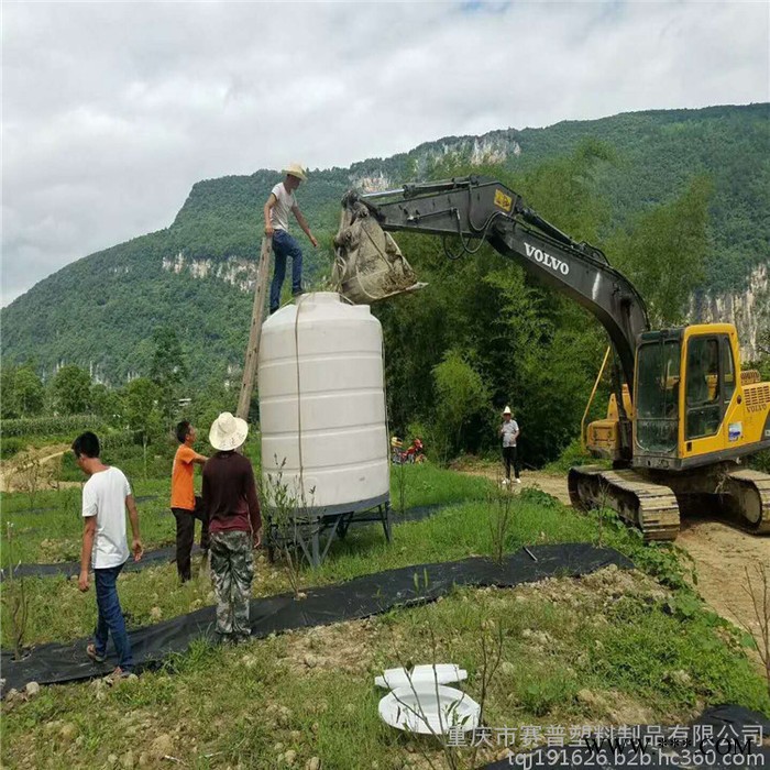 陕西防腐锥底塑料储罐 30吨电镀废液储罐批发图6