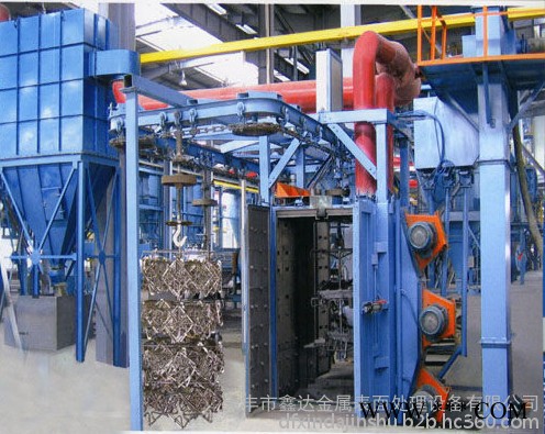 天津东丽区挤压模具单钩除锈机图3