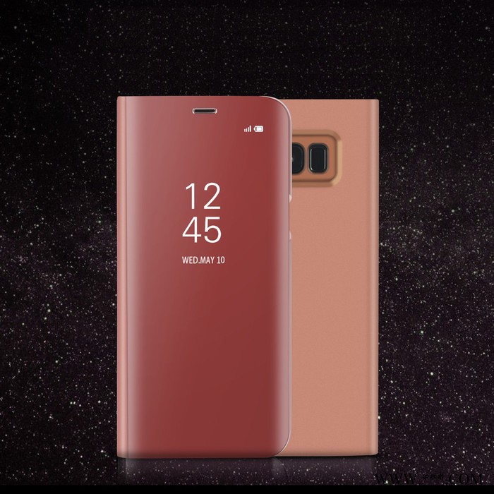S8三星 电镀镜面支架手机壳加工电镀批发