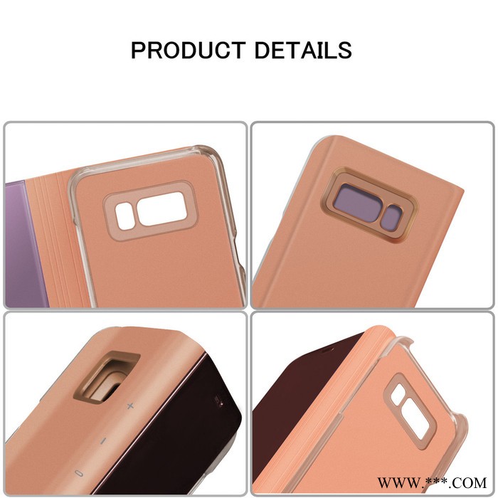 S8三星 电镀镜面支架手机壳加工电镀批发图3