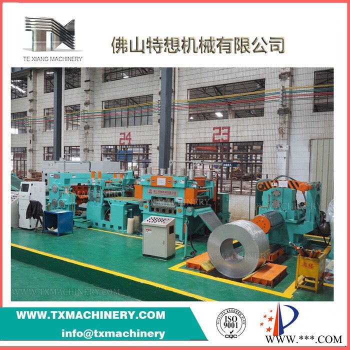 冷轧薄板开平飞剪线/钢带横切飞剪/开卷校平定尺飞剪线 /飞剪机高速横剪生产线图5