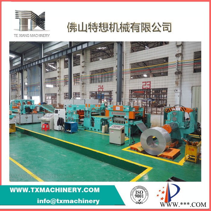 冷轧薄板开平飞剪线/钢带横切飞剪/开卷校平定尺飞剪线 /飞剪机高速横剪生产线图3