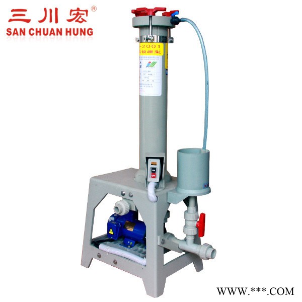 三川宏电镀过滤机耐腐蚀耐酸碱电镀药水过滤图2