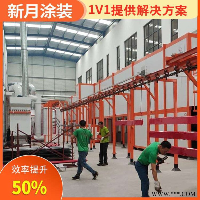 新月涂装 淄博喷涂设备 电泳喷涂设备图4