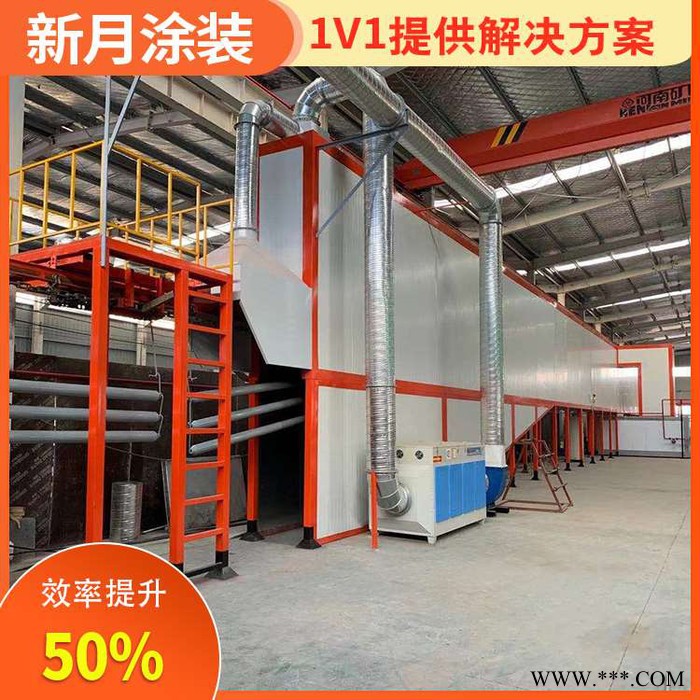 新月涂装 淄博喷涂设备 电泳喷涂设备图6