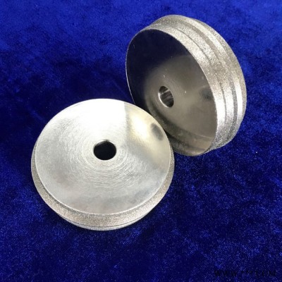 46#电镀滚轮 Φ80mm外径 双斜边电镀修整轮 30°电镀轮子 【厂家供应】