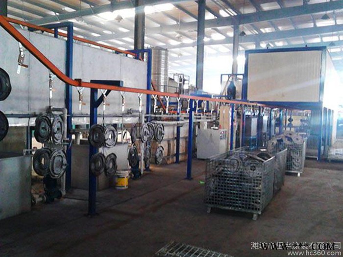 汽车配件电泳流水线 来料加工 喷粉设备厂家图3