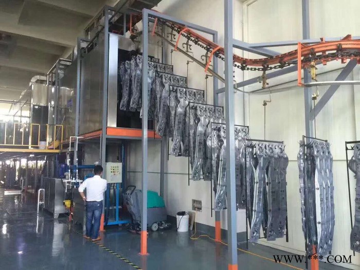 **优惠 电泳式前处理、五金件前处理清洗线非标定制 电泳涂装线 五金悬挂喷涂线图5