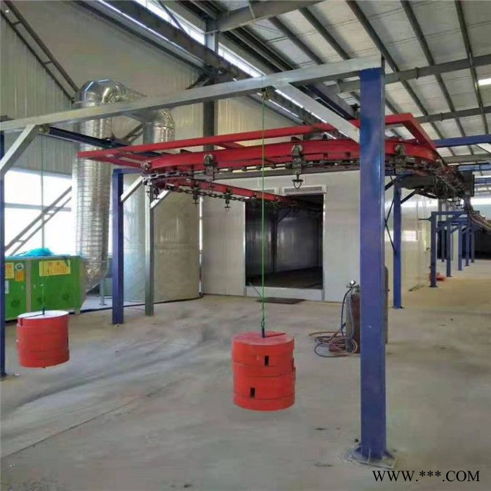 博尔雅特 非标定制 电动航车电泳线 自动电泳设备 涂装设备 喷涂流水线图2