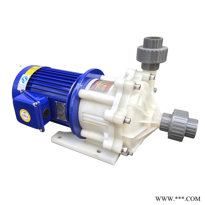 三川宏塑料磁力泵 ME4012聚丙烯塑料材质耐腐蚀耐酸碱溶液输送电镀电泳加药蚀刻塑料磁力泵图2