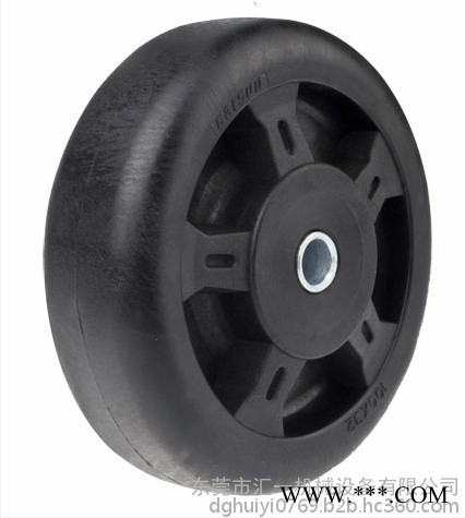 汇一 中型3寸 耐高温脚轮 万向脚轮 支架电泳黑色图4