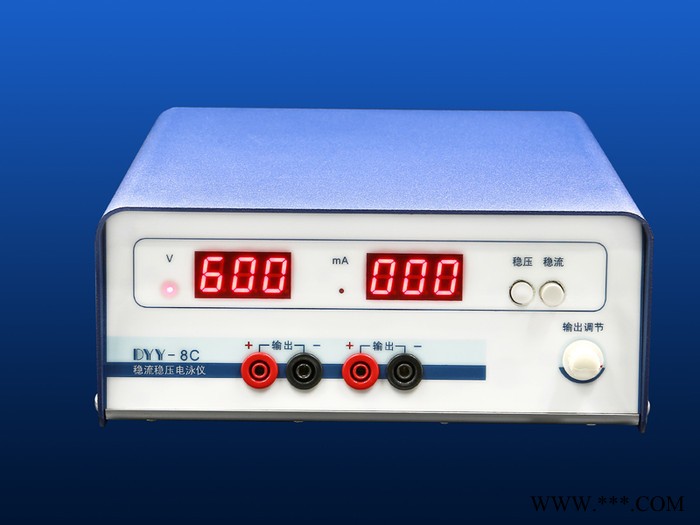 稳流稳压电泳仪DYY-8C型可双槽工作5~600V2~200mA分离蛋白质 核酸图2