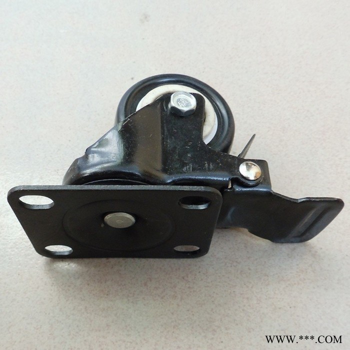 金钻刹车脚轮@电泳金钻刹车脚轮@1.5寸电泳金钻刹车脚轮图4