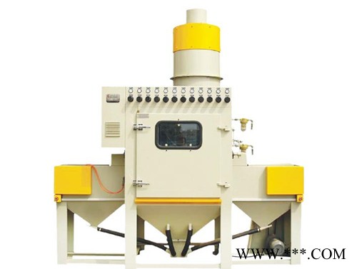 天津东丽区电泳前处理吊挂大型通过式抛丸机图3
