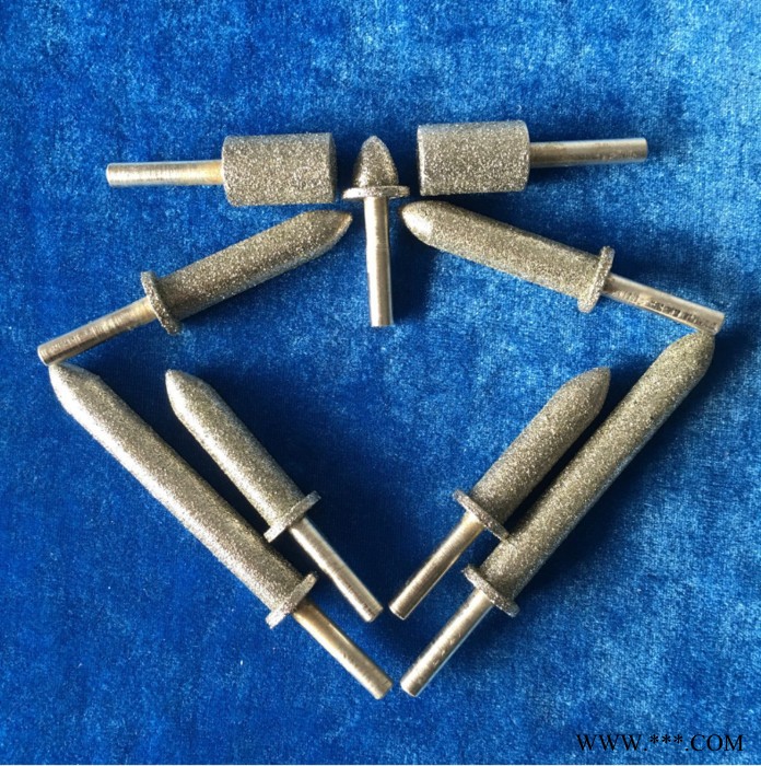 科美 金刚石电镀磨头/ 锥形磨头/ 多种角度可订，各种电镀打磨，锋利图2