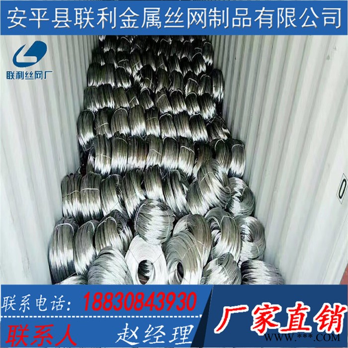 联利 工地电镀锌铁丝 工艺镀锌丝 镀锌丝 电镀锌丝 电镀口罩丝图2