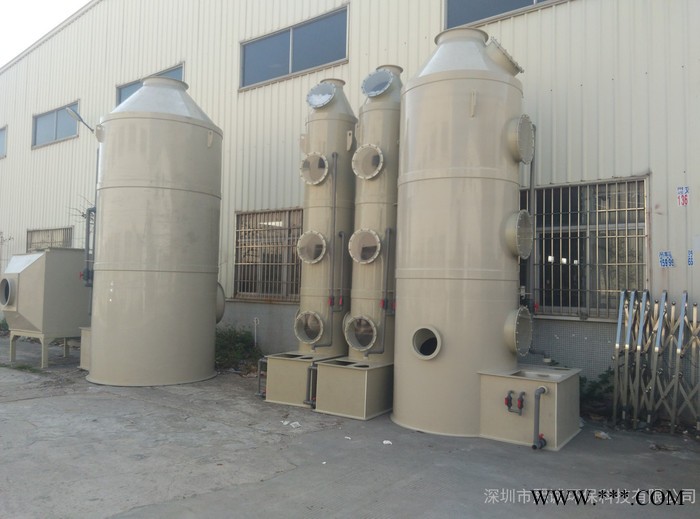 潍坊喷淋塔 熙诚 电镀废气 pp喷淋塔废气塔图4