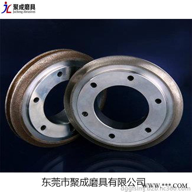 聚成按客户需求定制各种规格电镀砂轮石材磨边砂轮电铸砂轮图4