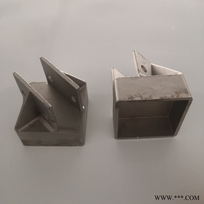 联方80*80方管堵头飞靶补强管衔接座 电镀设备