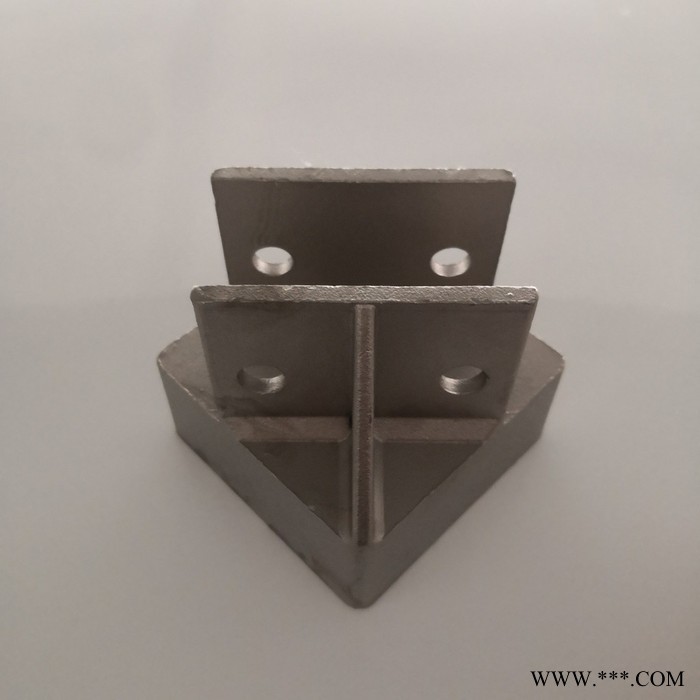 联方80*80方管堵头飞靶补强管衔接座 电镀设备图4