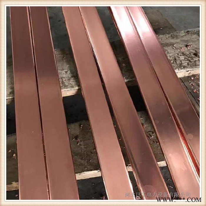 巴丁现货供应 电镀扁钢 防雷扁带 接地避雷铜排图4