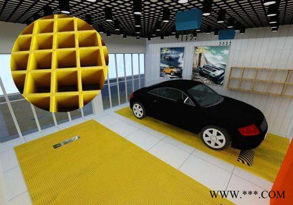 电镀厂玻璃钢排水沟格栅无毒无害图2