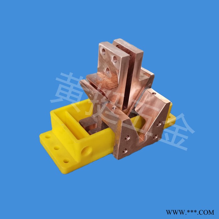 全自动电镀生产线外循环水冷铜V座图2