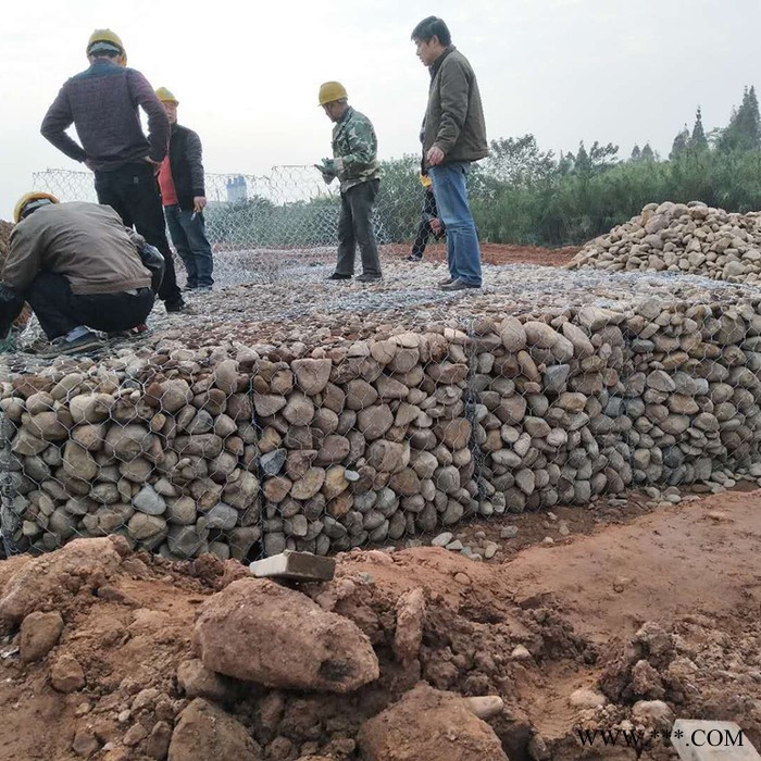 格宾网箱   电镀锌宾格网   型号多 雄顺   石笼网图5