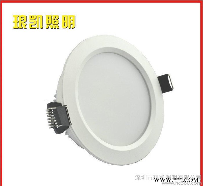 高品质LED筒灯 电泳白色筒灯 2.5寸3寸4寸6寸8寸图2