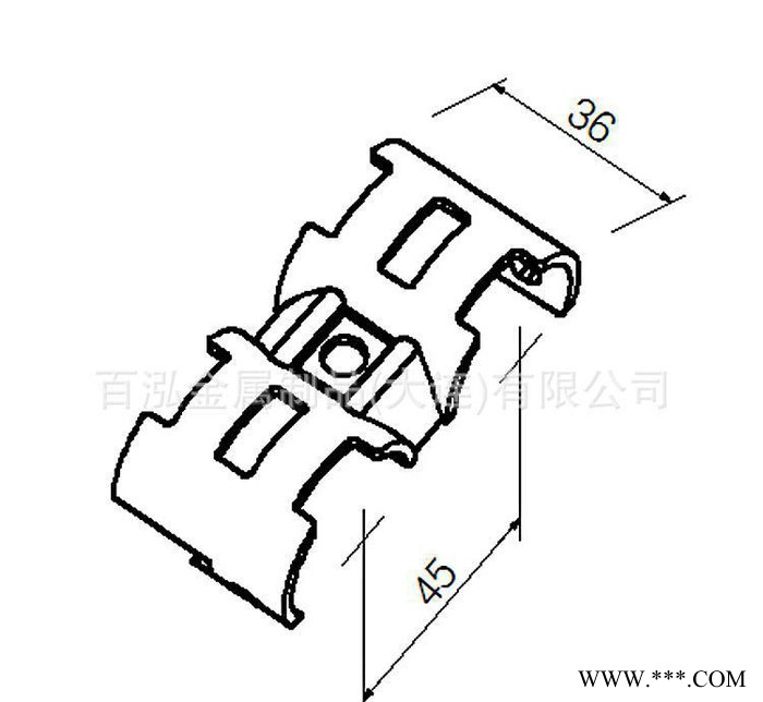 线棒接头 | 金属连接件 | 电泳连接件（H-19）图3
