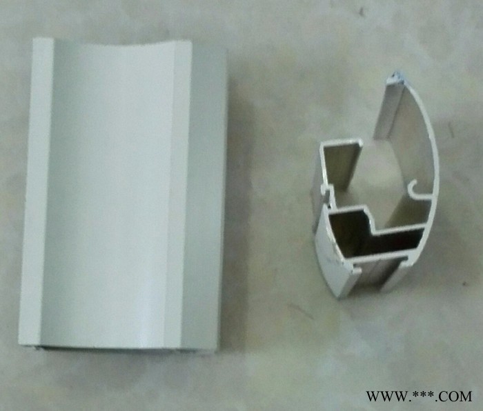 现代6063电泳氧化衣柜门铝材图3