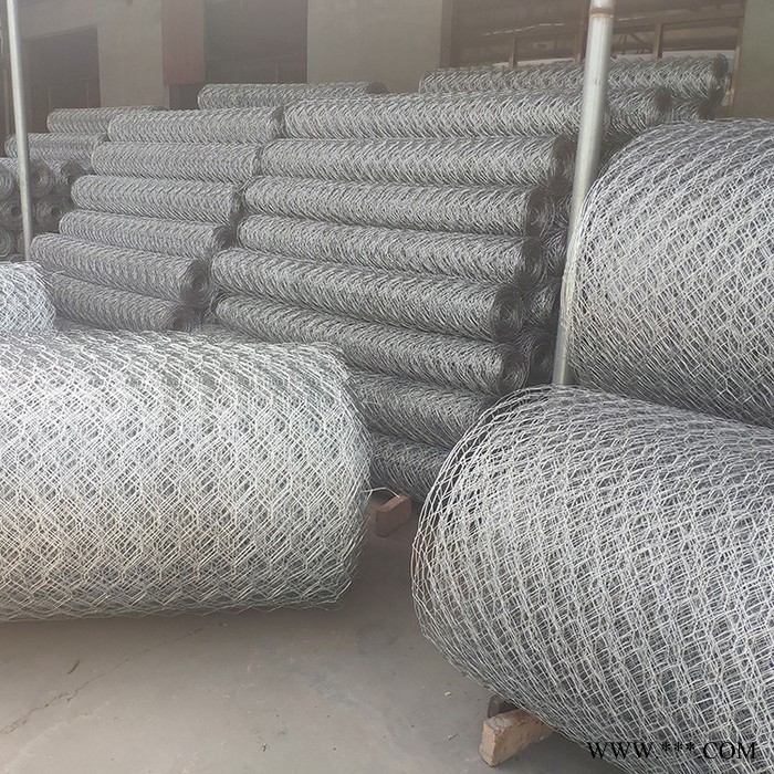 可定制  河道防护石笼网 包塑格宾网 电镀锌石笼网图2